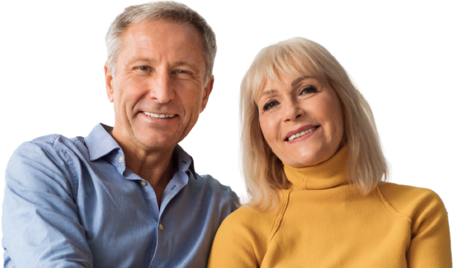 photo of man and woman smiling